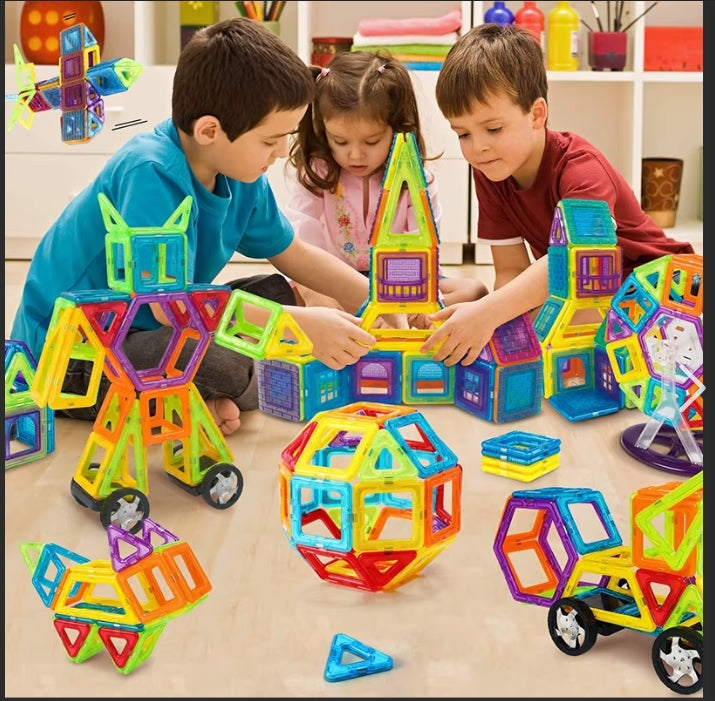 Jeu construction magnétique  - Blocs