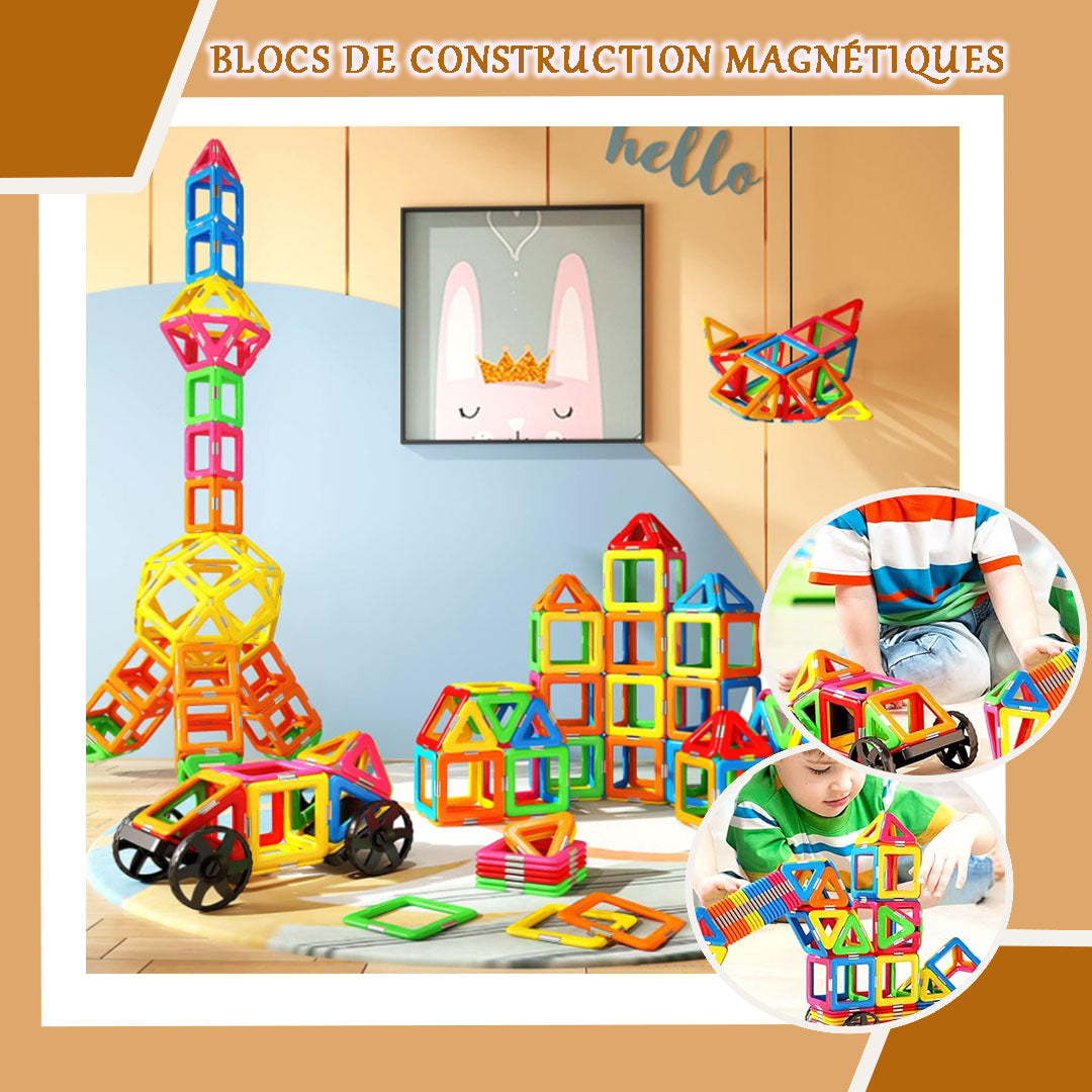 Jeu Magnétique construction - Blocs