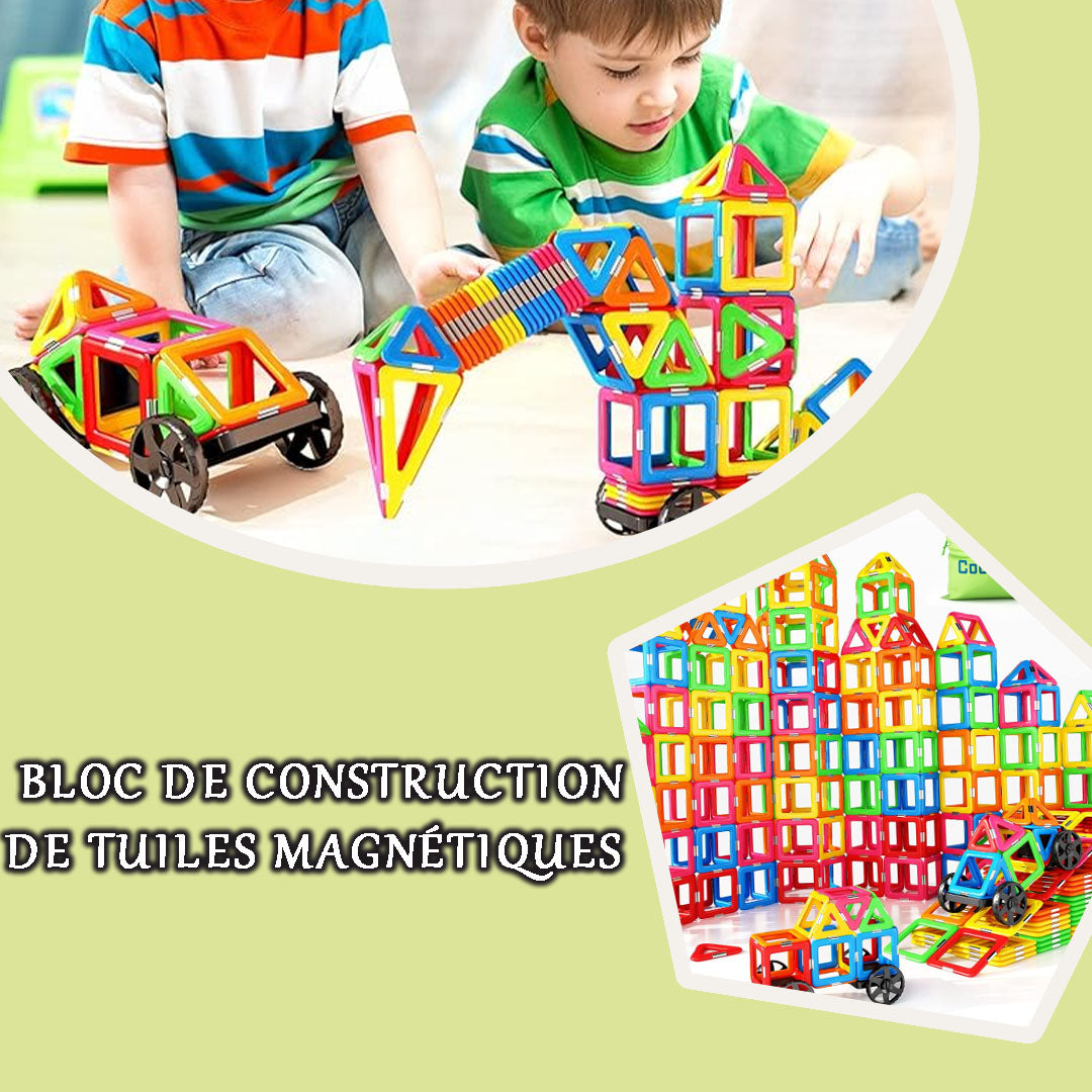 Jeu Magnétique construction - Blocs